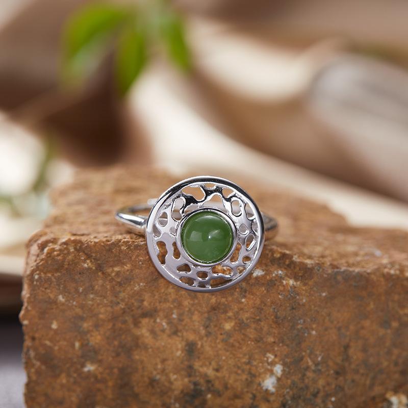 S925 Sterling Silber 18K Naturfarbe Schatz Ohrringe Leichter Luxus Premium Nische Original Design Ohrringe Neue Chinesische Ohrringe