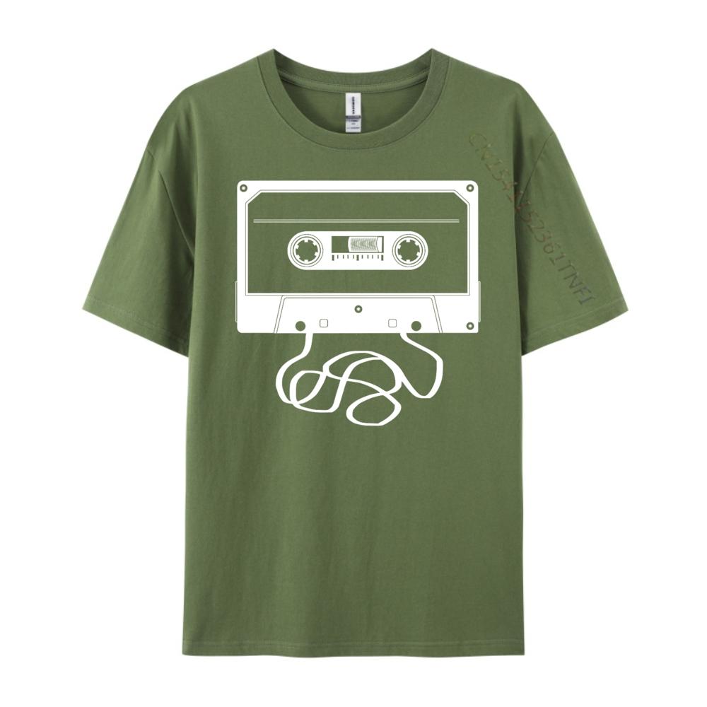 Couple Diy Halloween Costume Cassette And Pencil 80s Oversized T Shirt Luxury Clothes Mens Gifts Printed