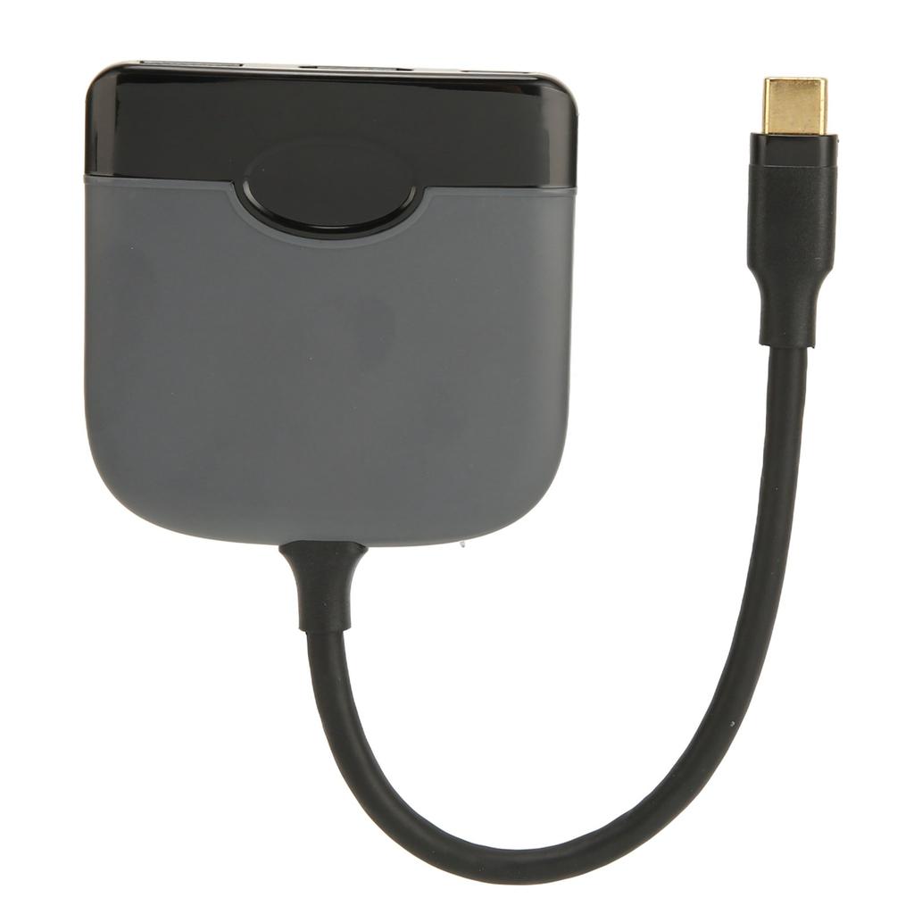 Type C To HD Multimedia Interface Adapter 3 In 1 4K Portable Type C AV Multiport Adapter for Switch