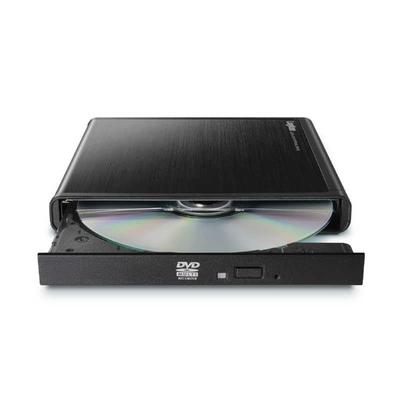 Logitec External DVD Drive, Portable DVD Drive, Burner, Black, LDR-PMM8U2LBK