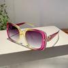 Vintage Big Frame Y2K Square Sunglasses Women For Men Sun Glasses Luxury  Designer Punk Popular Driving Pink Eyewear UV400
