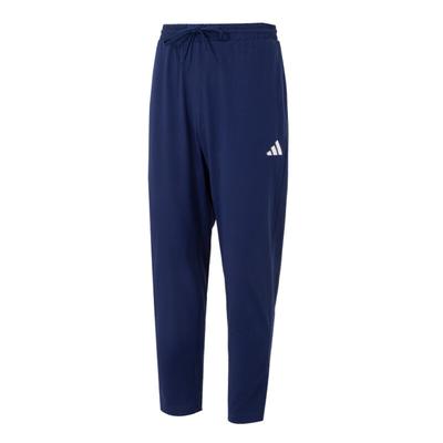 Essentials Training Running Comfortable Breathable Knitted Sports Pants Men Bottoms Navy-Blue JF1108