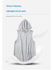 Men's Summer Quick-Dry Hooded Sports Vest - Casual, Breathable, European & American Style for Outdoor Running & Fitness