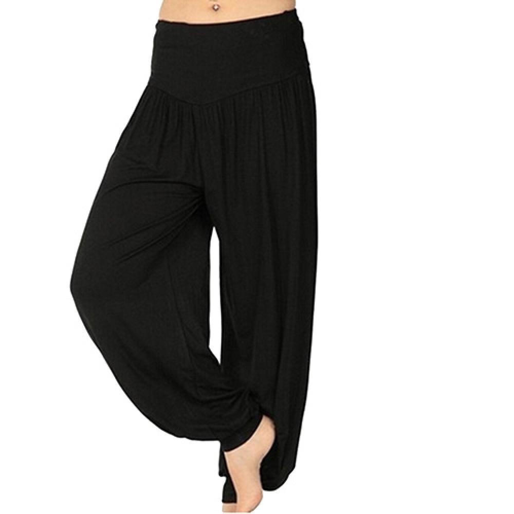 Fitness Comfortable Generous Loose Yoga Pants Tai Chi Pants Closed Dance Pants Bloomers