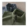 Men's Fleece Vest Winter Sleeveless Warm Stand Collar Jackets Basic Men's Chlothing