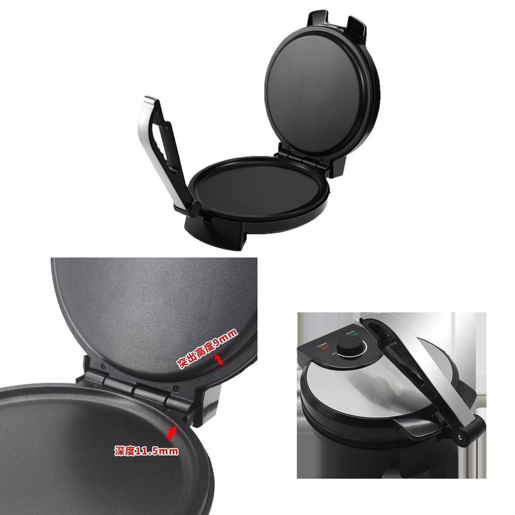 Egg Waffle Maker With Nonstick Surface For Home Breakfast Cooking