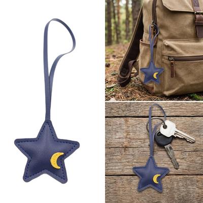 Multipurpose Star Pendant Fashion Bag Charm Suitable for Bags Keys and Vehicle Enhancement Easy Installation Process