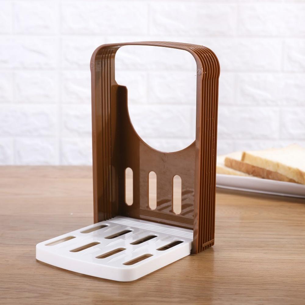 Kitchen Bread Slicer Toast Cutting Guide Even Slice Tool For Bread Toast Cake Homemade Baking Accessory Daily Kitchen Use