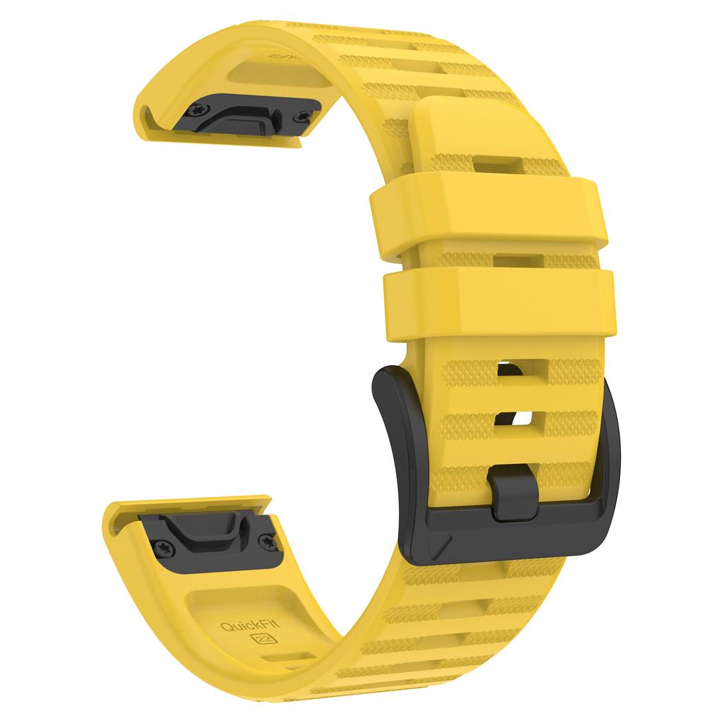 Cinturino in Gomma QuickFit da 22 mm 26 mm per Garmin Fenix 8 Pro 7 7X 6 6X GPS 5 5X plus 3HR/instinct 3 2X 970 Braccialetto Fenix 8 Cinturino Orologio