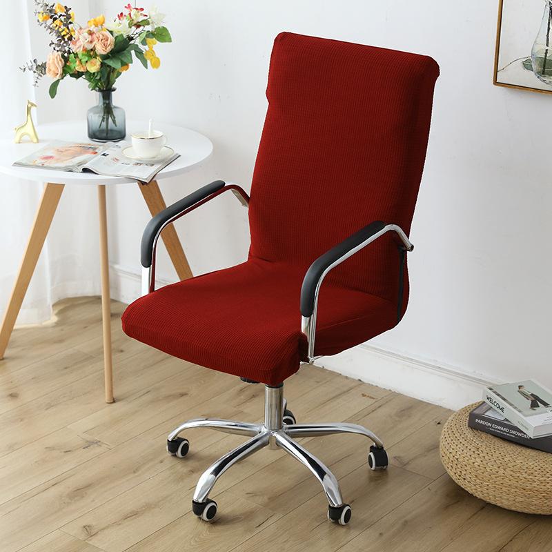 Bürostuhlbezug mit Armlehne Drehstuhl Sitzbezug Verdickter Computerstuhlbezug Universeller Elastischer Stuhlbezug Hockerbezug