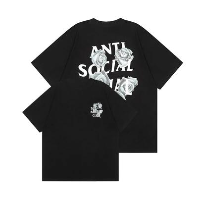 2026 Summer Men's Cotton Clothing Luxury Graphic Lettering Print ASS Women's Casual Sports Round Neck Street Fashion Streetwear