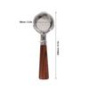 58mm Bottomless Portafilter 3 Ears Stainless Steel Coffee Portafilter Solid Wood Handle for Barsetto Coffee Machine A1 Style Redwood