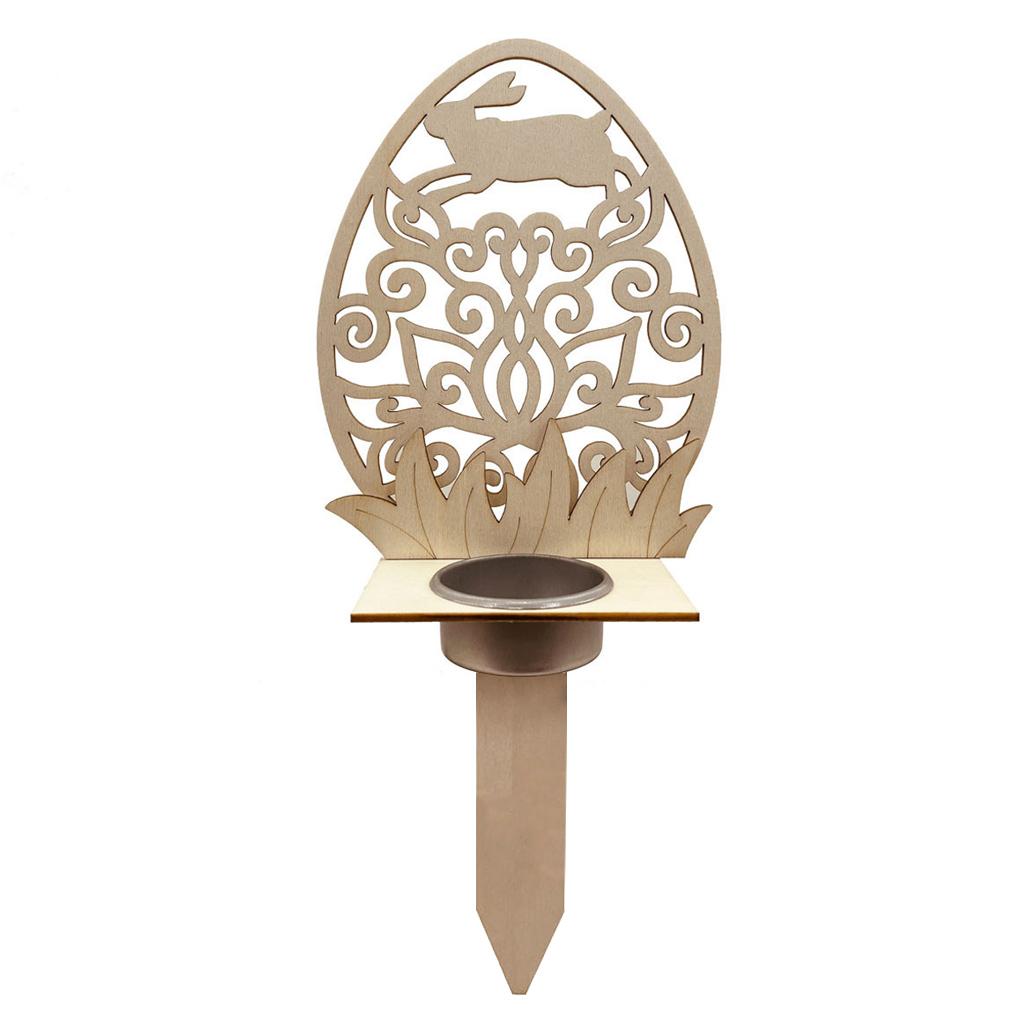 

Кормушка для диких животных Деревянный поднос для кормления Садовые колья для двора Пасхальный узор Украшения своими руками Художественные подарки Дом для любителей природы