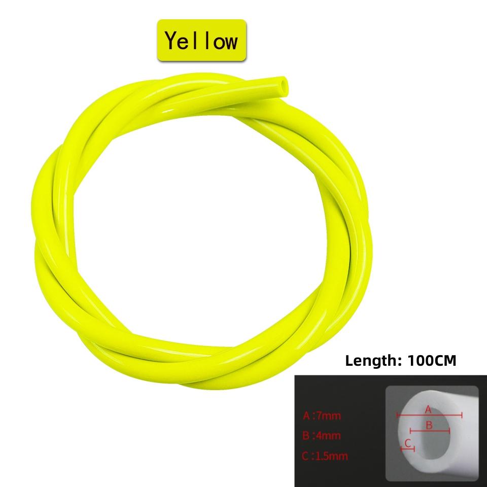 Motorrad Benzinschlauch farbig hochtemperaturbeständig Gummirohr für Sportmotorrad Vergaseranschluss Rennmotorrad Ölzufuhr