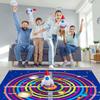 Rocket Space Inflatable Throwing Game: Educational Parent-Child Interaction Toy for Indoor and Outdoor Fun