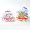 Wide Brim Baby Bucket Hat Fruit Print Panama Cap New Fisherman Cap  Summer