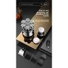 Shaved Head Haircut Intelligent Men's Clean-shaven Head Seven-blade Head Electric Shaving Razor Rechargeable Beard Scraper