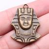 Egyptian Pharaoh Chief Charms Pendant Girl Jewelry Massive Kawaii Gifts For