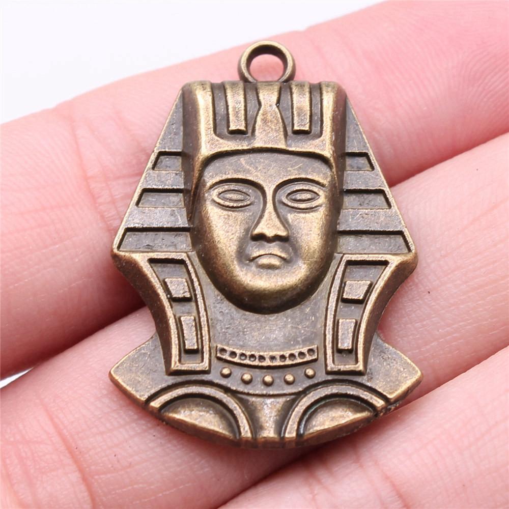 Egyptian Pharaoh Chief Charms Pendant Girl Jewelry Massive Kawaii Gifts For