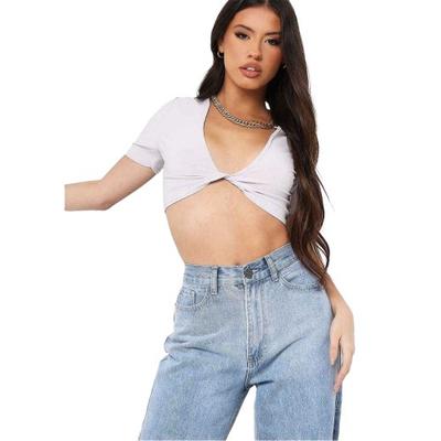 Missy Empire Womens/Ladies Twisted Crop Top
