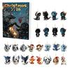 Exquisite Christmas Gift Box Dragon Advent Calendars 2026, 24 Days Countdown Calendar with Acrylic Hanging Ornaments Ornaments, Collectible