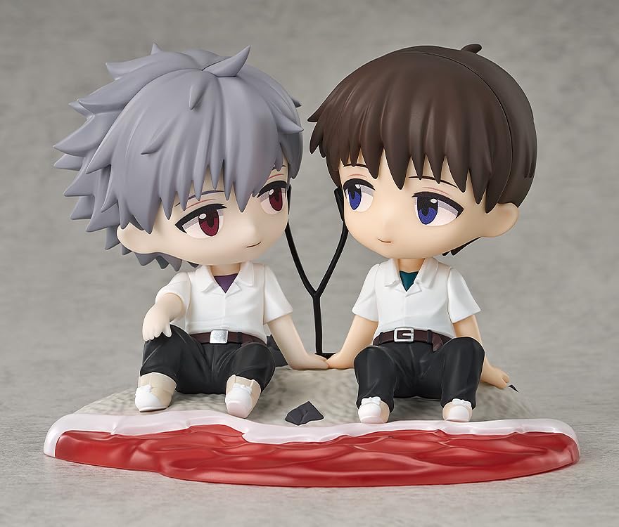 Good Smile Arts Shanghai Evangelion Mini Memory Shinji Ikari Kaworu Nagisa Plastiková hotová figurka a bez měřítka předbarvená