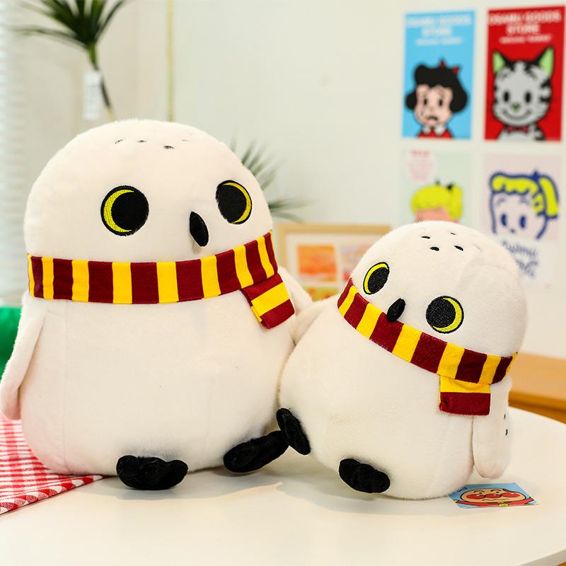 Harry Potter Hedwig Plush Pillow Doll – Cartoon Cushion & Birthday Gift