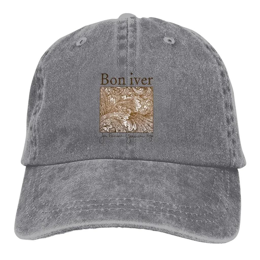 Summer Cap Sun Visor Bon Iver Hip Hop Caps Radiohead Rock Cowboy Hat Peaked Trucker Dad Hats