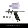 Butterfly Airbrush Spray Pen: 0.5/0.8 Nozzle for Leather, Car, and Furniture Repair