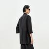 LESS 2025 Summer Lapel Loose Straight Blazer