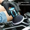 Soft Ergonomic Grip Reusable Crevice Brush - Effective Cleaning Tool for Car Interior, Leather, Keyboards, Air Vent - Convenient