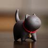 Handmade Cats Teas Pet Zisha Kung Fu Teas Set Accessories Teas Ornament Zisha Texture Suitable for Teas Enthusiasts Present