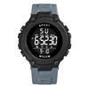 Large Dial Stopwatch Sport Watches for Man LED Light Digital Wristwatches 5Bar Waterproof Countdown Clock Relógios Masculino