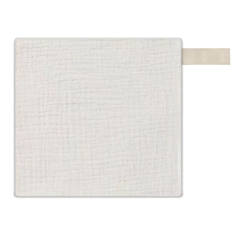 Thick 4 Layer Face Towel Soft Absorbent Baby Square Towel Comfortable Washcloths for Newborns 3pcs Set 25x25cm