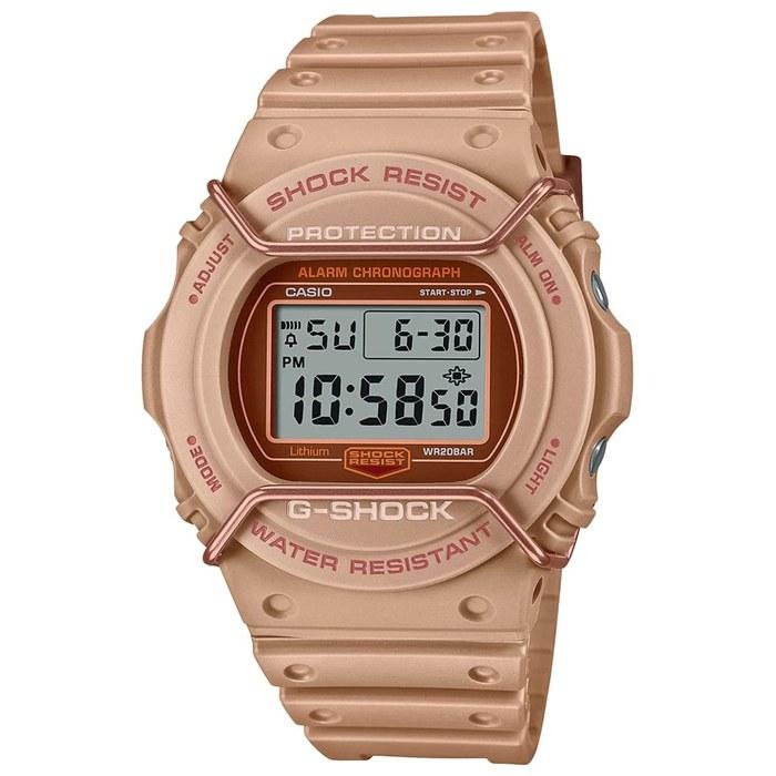 Casio DW-5700PT-5 Men's Digital Watch, Brown