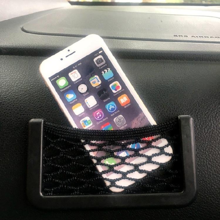 Elastic Storage Pocket Net Holder for Purse Bag Phone Change Universal Fit