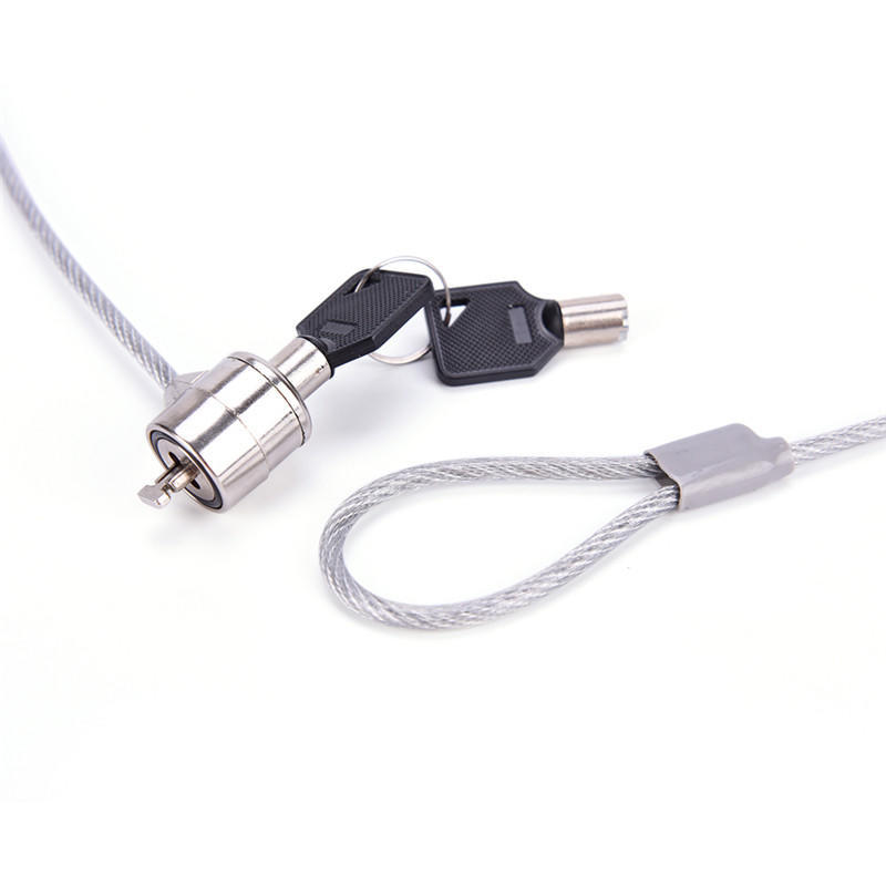 Kancelářský notebook Laptop Pc Počítač Stůl Klíč bezpečnostní zámek řetěz kabel