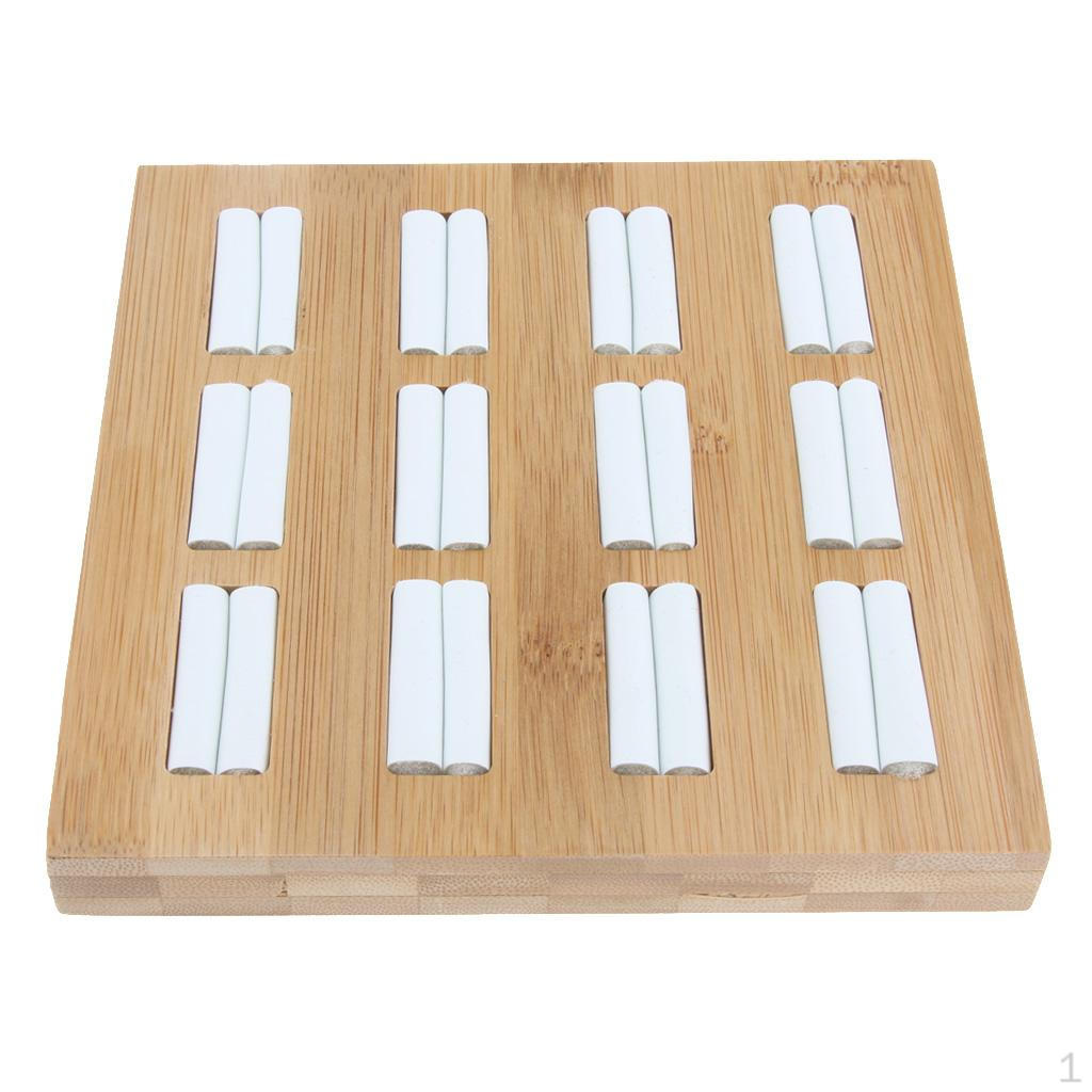 

12-слотовый органайзер для ювелирных изделий, держатель для витрины White Leather