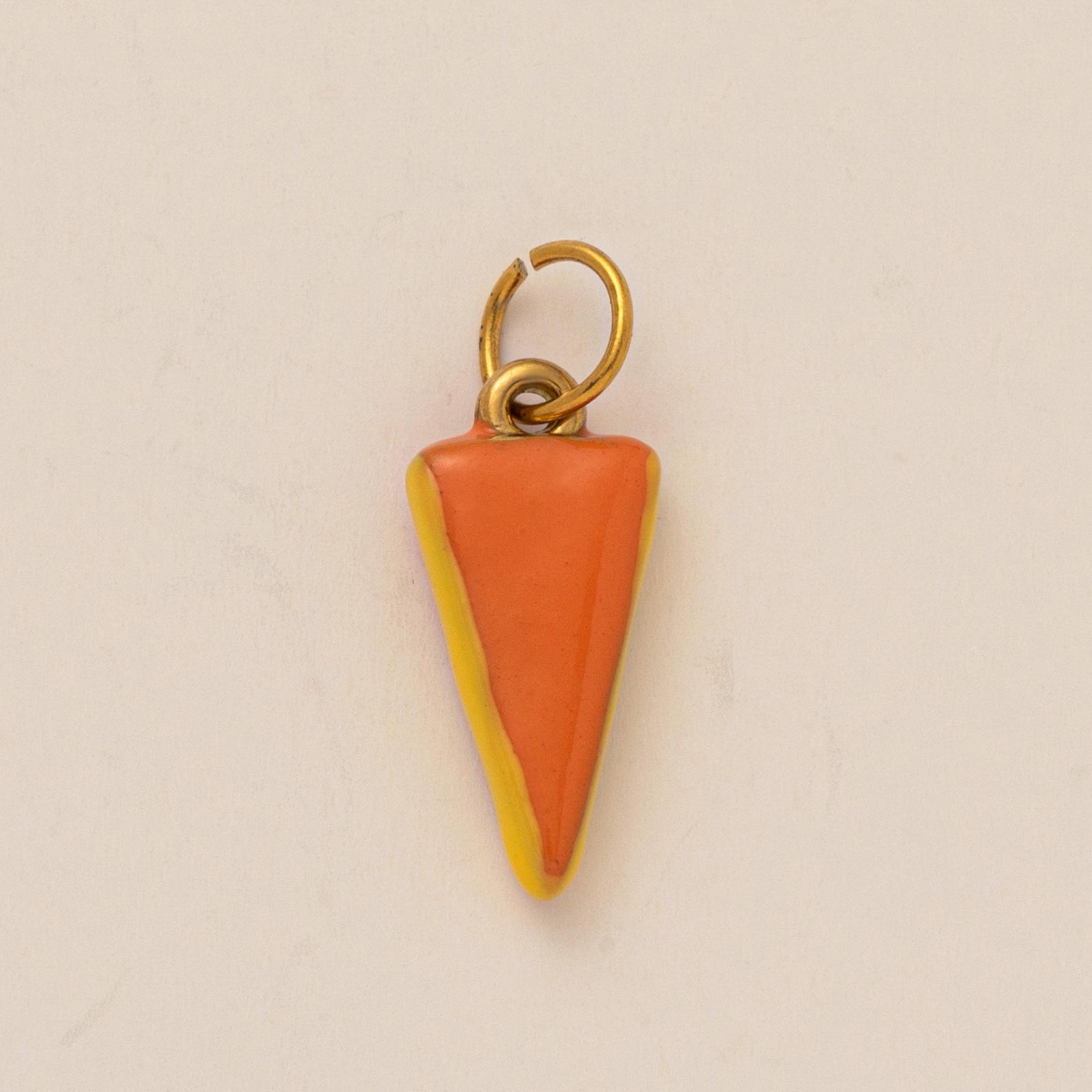 18K Gold-Plated Stainless Steel Strawberry & Cherry Pendant Necklace