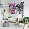 VIKAMA Mecha Girl Anime Tapestry Bedroom Decor Cloth Dorm Renovation Background Wall Covering Gaming Room Decoration Multi Scene