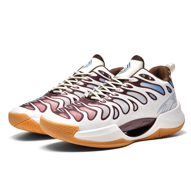 Men's Basketball Shoes Cushioned Breathable Sneakers Train Athletes High Quality Sport Shoes Non-Slip Night Light Casual Sneaker