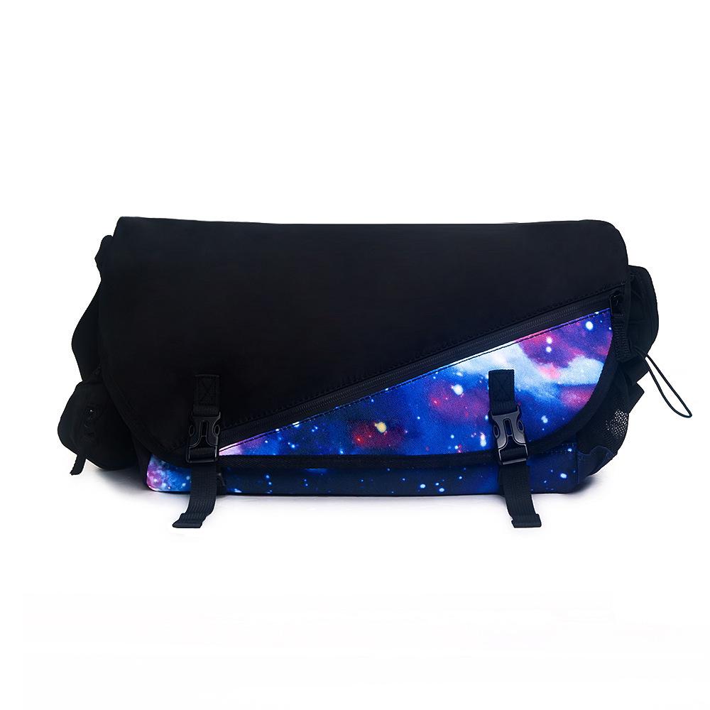 Herren Jugend Schultertasche Messenger Bag im japanischen Stil - Trendig, Große Kapazität für den Freizeitgebrauch