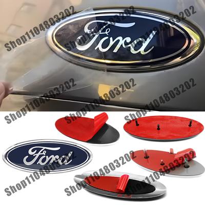AAANP1 Logo Front Grille Logo Hood Badge Emblem Auto Replacement Accessories For Focus Mk2 Mk3 Fiesta F150 F250 Ranger Mondeo Mk4