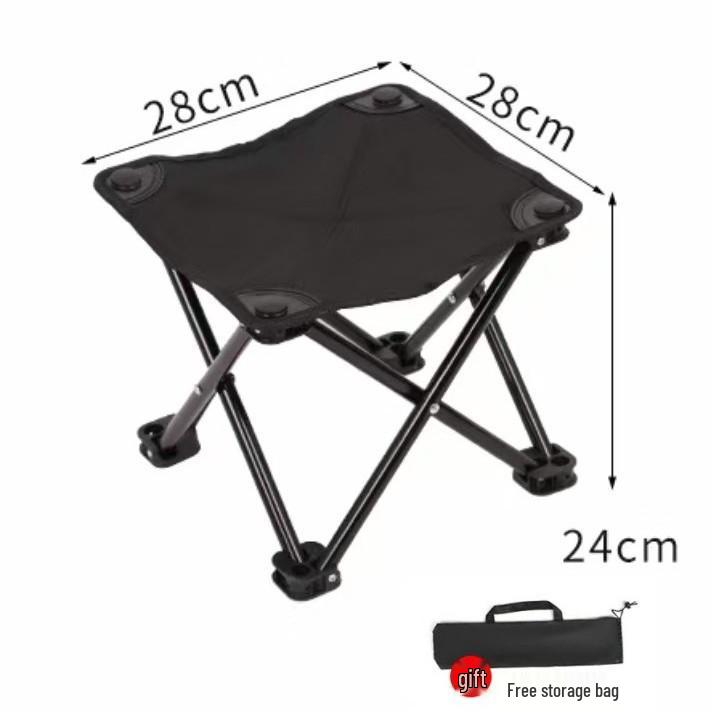 Portable Folding Outdoor Stool for Fishing, Sketching, and Beach Use