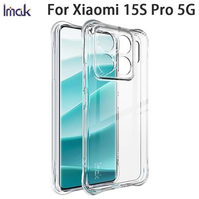 Para Capa de Celular Xiaomi MI 15S Pro 5G Capa Macia IMAK Resistente a Choques