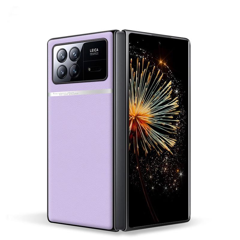 Samsung ZFold5 Liquid Leather Case: Anti-Fall Anti-Fouling Protective Cover, One-Piece Shipping