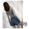 Summer Thin Professional Training Pilates Yoga Fitness Pants Anti-wear Breathable Quick Dry Loose Sports Shorts for Women