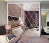 Ruit Patroon Acryl Wandspiegel Decoratieve Sticker