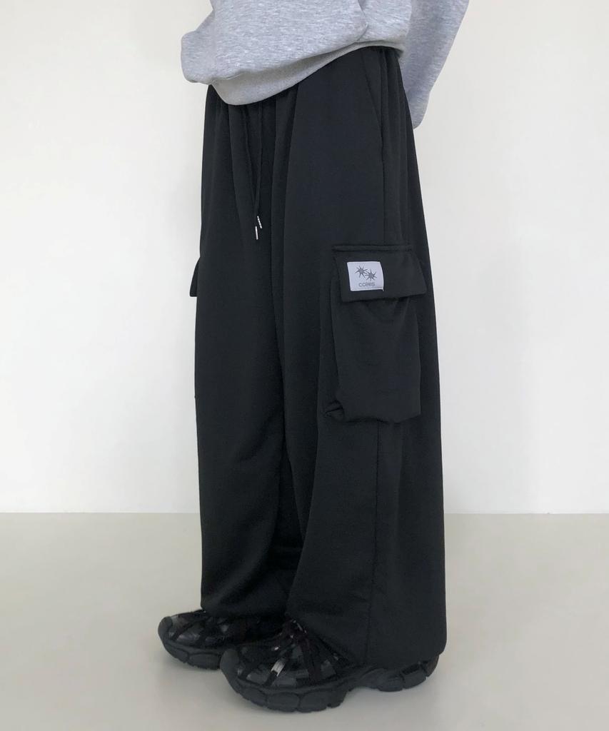 Koiliseu Lazio Cargo Wide Sweatpants (3 Colors)