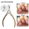 Professional Stainless Steel Nail Manicure Scissors Cuticle Cutter Nails Cuticle Nippers Dead Skin Remover Push Nail Care Tools